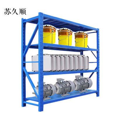 苏久顺承重300kg货架置物架钢制货架长150宽50高200CM