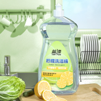 蓝漂柠檬洗洁精750ml*1瓶装家用实惠装