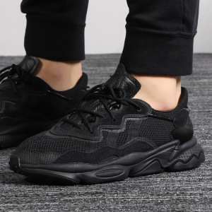 阿迪达斯(adidas)三叶草男女鞋新款网面透气轻便耐磨老爹鞋低帮运动休闲鞋FY2023 ZP