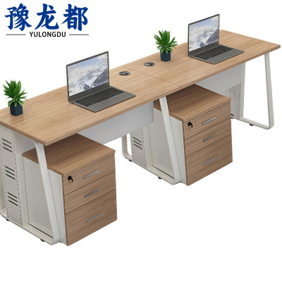 豫龙都 屏风工位+柜 2.4m 套