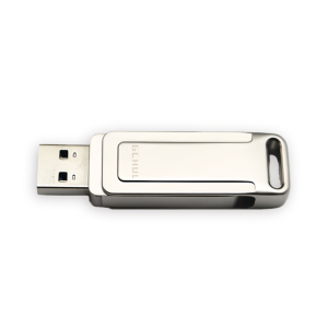 杰储(GCHUL) U130 旭日系列 128G USB3.1 防水防震高速U盘/优盘 (单位:个) 银色