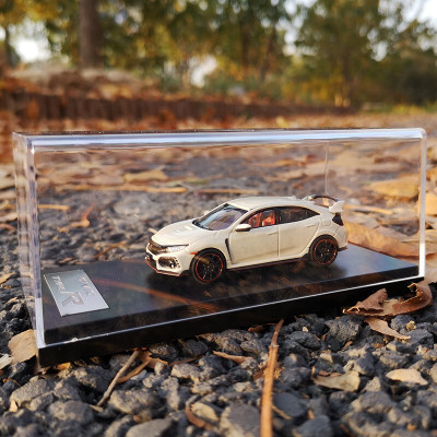 LCD1:64路虎星脉LANDROVER新路虎揽胜NSX思域FK8suv越野合金汽车模型思域TYPERFK8白