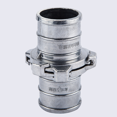 汐岩1/2/3/4/5/6/8寸快速活铝合金通用2爪加厚铝接头扣配件水带 2寸加厚3爪接头(50mm)