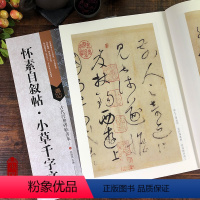 [正版]怀素自叙帖小草千字文 古代经典碑帖善本 毛笔软笔草书碑帖书法练字帖 附通篇释读原碑整拓碑帖 书法临摹范本简体释