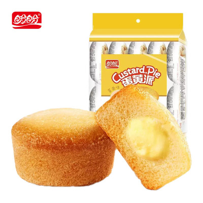 盼盼蛋黄注心派180g*1袋蛋黄派早餐面包蛋糕点休闲充饥零食