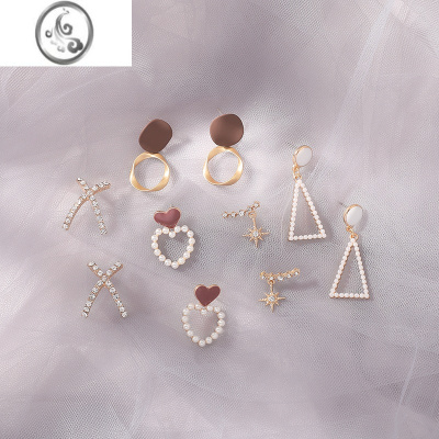 JiMi耳环2020年新款潮韩国网红耳饰高级感气质耳坠长款圆脸显瘦耳钉女