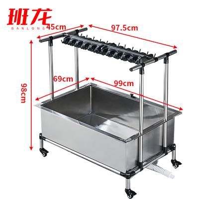 班龙拖把池拖把架20拖24钩个