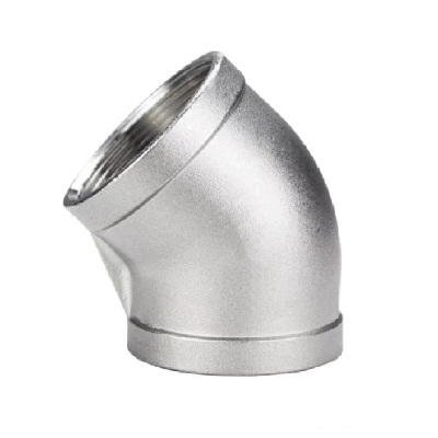 盛京联硕 45度不锈钢内丝弯头 定制 个