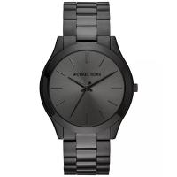 Michael Kors 男表 男士黑色不锈钢运动腕表 时尚潮流防水手表 休闲男表 送男友