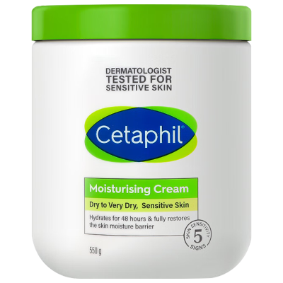 中残-Cetaphil丝塔芙(港版)大白罐保湿滋润面霜550g/1罐装 身体乳/润肤乳