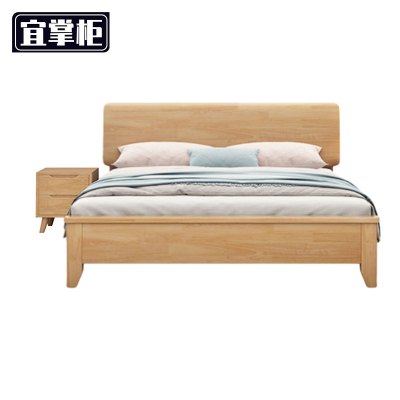 宜掌 柜 木 质床