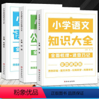 [全套3本]语文+数学+英语 小学通用 [正版]荣恒 小学知识图解大全语文数学英语语法大全1-6年级数学公式定理大全计算