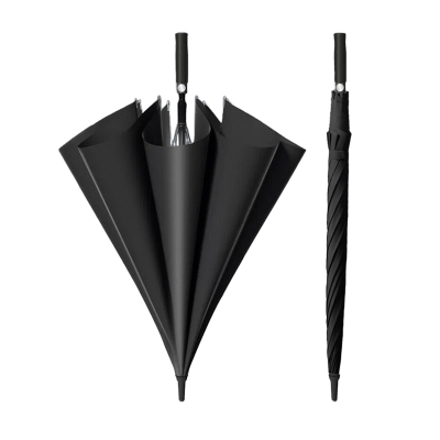 老房太太 高尔夫长柄伞 半自动手柄 黑胶直杆伞 直柄商务伞 晴雨两用太阳伞 L316/把