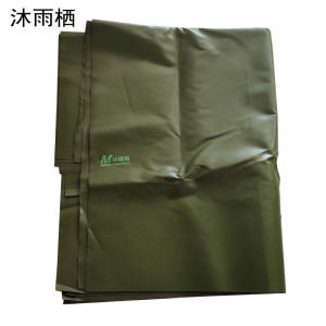 沐雨栖 防水雨篷布帆布油布遮阳雨蓬布PVC塑料布 6m*15m 卷