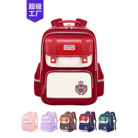 新款儿童书包1-3-6年级减负大容量小学生女孩男生双肩包轻便