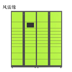 风雷缘智能快递柜小区快递自提柜派件柜室外寄存柜信报箱储物柜一主一副43格