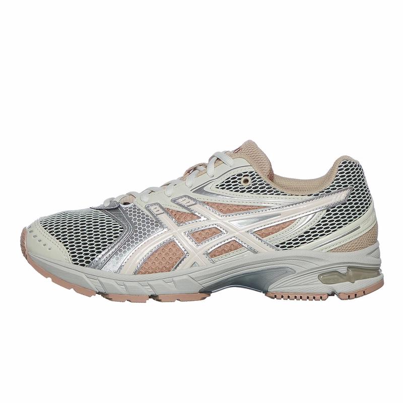 亚瑟士(ASICS)女款跑步鞋轻便舒适缓震透气运动鞋湖灰矿贝白色