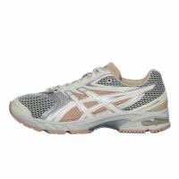 亚瑟士(ASICS)女款跑步鞋轻便舒适缓震透气运动鞋湖灰矿贝白色