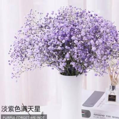 云南满天星干花花束混搭真花家居装饰客厅摆设装饰干花