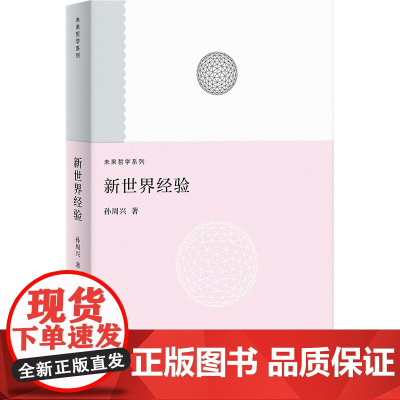 新世界经验(未来哲学系列) 9787208194854 上海人民出版社 孙周兴 2025-05