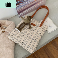 网红休闲质感潮包包女2020新款韩版时尚大容量百搭单肩手提托特包NEW LAKE女士单肩包