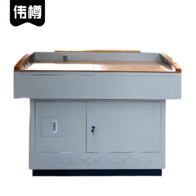 伟樽钢制讲台140*80*100cm张