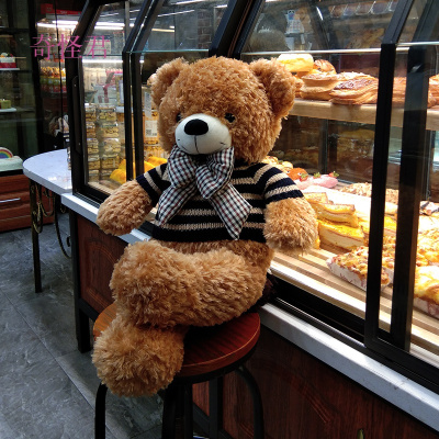 奇怪君毛绒玩具睡觉抱枕大号泰迪熊公仔大抱抱熊布娃娃可爱玩偶女孩生日送孩子送女友生日礼物