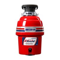 [新品]贝克巴斯E60evo家用厨房食物垃圾处理器水槽厨余粉碎机 定时关机 防卡机反转 无线开关