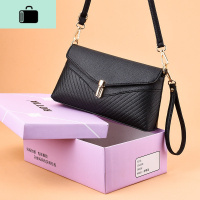 包包女2020新款中年女包妈妈包单肩斜挎包2019百搭时尚大气小包包NEW LAKE 礼盒包装+送牛皮纸礼品袋女斜挎包