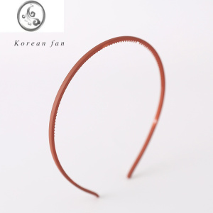 JiMi日系简约糖果色树脂发捆发箍女洗脸防滑压发莫兰迪色头箍发卡头饰