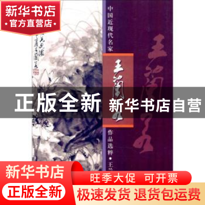 正版 中国近现代名家作品选粹:王兰若 无 人民美术出版社 9787102