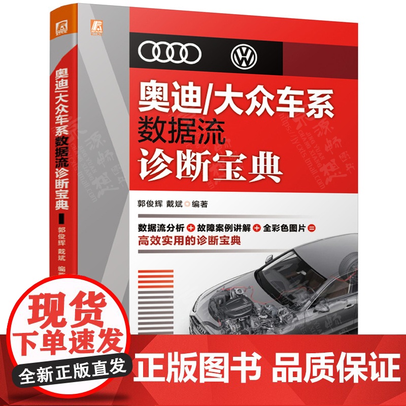 奥迪/大众车系数据流诊断宝典 汽车故障诊断与维修案例汽车发动机维修技术资料 奥迪/大众车汽车数据流分析 奥迪/大众汽车维