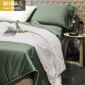 巷子戏法丨可水洗天丝夏被纯色简约被芯柔软空调被春秋双人被子 三维工匠