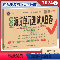 数学(人教版) 六年级下 [正版]2024春非常海淀单元测试AB卷六年级下册数学人教版RJ 小学6年级同步单元阶段素养评