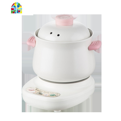 小炖锅 电炖盅燕窝 隔水炖全自动家用 煲汤宝宝煮粥迷你1-2人 FENGHOU 1.2升温馨蓝送三件套