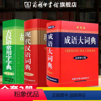 [正版]3本套成语大词典双色现代汉语词典古汉语常用字字典 商务印书馆 成语词典 中小学生常备工具书成语大词典多功能词典