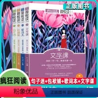 21-24册 [正版]疯狂阅读微悦读大视界系列第21.22.23.24辑四本 句子迷 包袱铺 歌词本 文字课 天星教育课