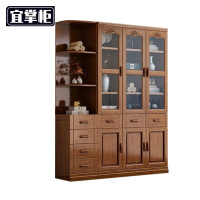 宜掌柜 办公书柜 三门+边柜 套