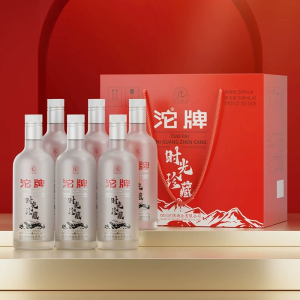 沱牌舍得 沱牌时光珍藏 500ml*6瓶整箱装50度 口粮浓香型白酒 2026简装版光瓶设计 正品保障