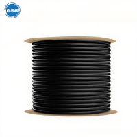 百侦霸 BZB-DPB09 六类4对F/UTP单屏蔽室外0.58mm 305米/箱 网线(计价单位:箱)黑色