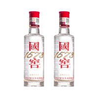 泸州老窖 国窖1573 小酒版 52度 浓香型白酒 100ml*2瓶 光瓶