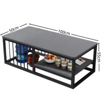 依韵珂会客茶几100*50*55cm张
