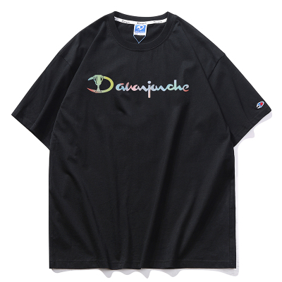 冠军车guanjunche t恤男潮牌短袖夏季潮流网红小熊扎染半袖潮体恤女