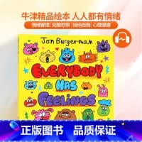 [正版]人人都有情绪牛津精品绘本英文原版 Everybody Has Feelings幽默涂鸦科学绘本Jon Burg