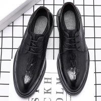 2025新款男士正装皮鞋男式商务皮鞋真皮单鞋英伦风办公通勤结婚鞋