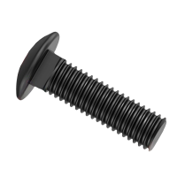 半圆头方颈螺栓 GB/T12 碳钢 4.8级 M10×40mm