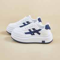 秋季小白鞋新款韩版ins潮女学生厚底增高板鞋休闲鞋街拍