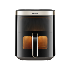 苏泊尔SUPOR 6.3升大容量铝合金不粘涂层空气炸锅KD63Y92触控操作