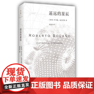 遥远的星辰 罗贝托·波拉尼奥 上海人民出版社 正版书籍