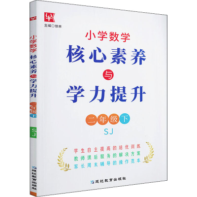醉染图书小学数学核心素养与学力提升 2年级下 SJ9787572416743